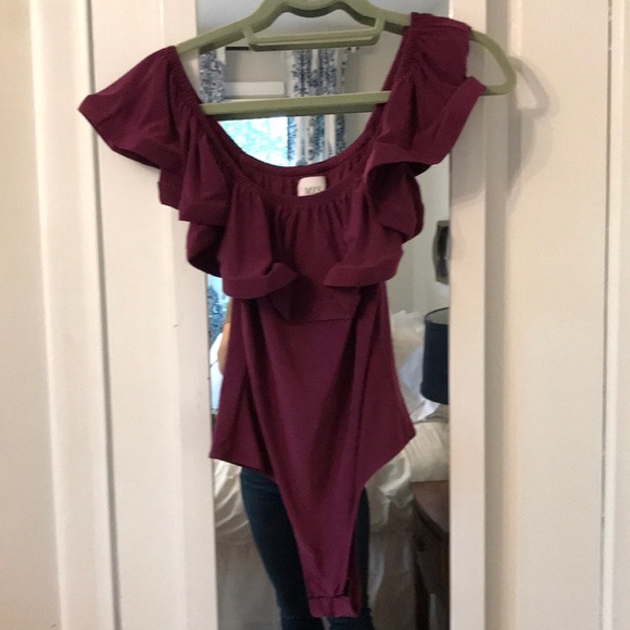 Misa ruffle bodysuit! Size S - Picture 2 of 5